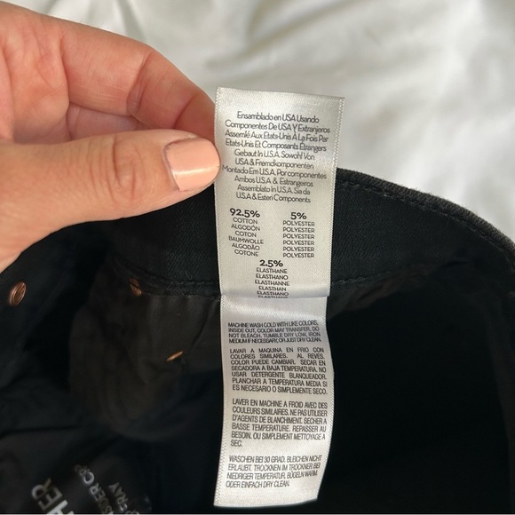 Mother Insider Crop Step Fray jeans Not Guilty 28 - Picture 15 of 16